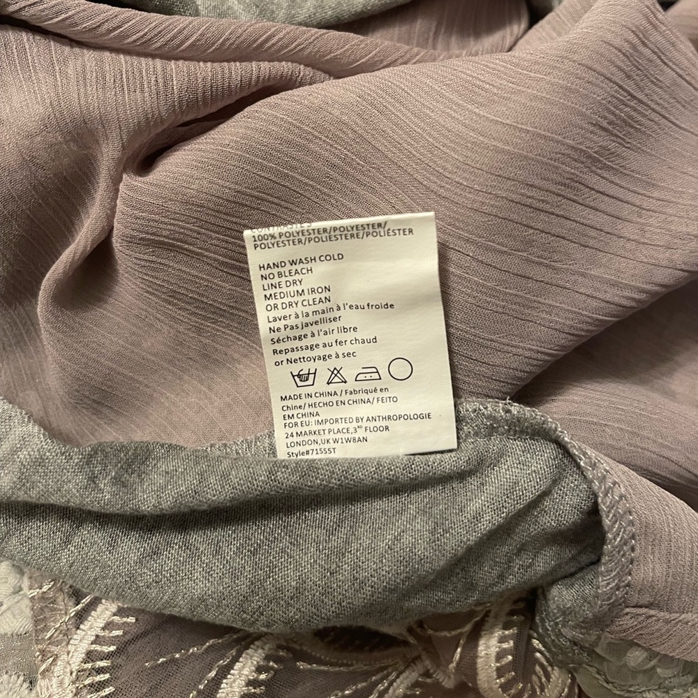 Anthropologie Tiny Patchwork Blouse - image 4